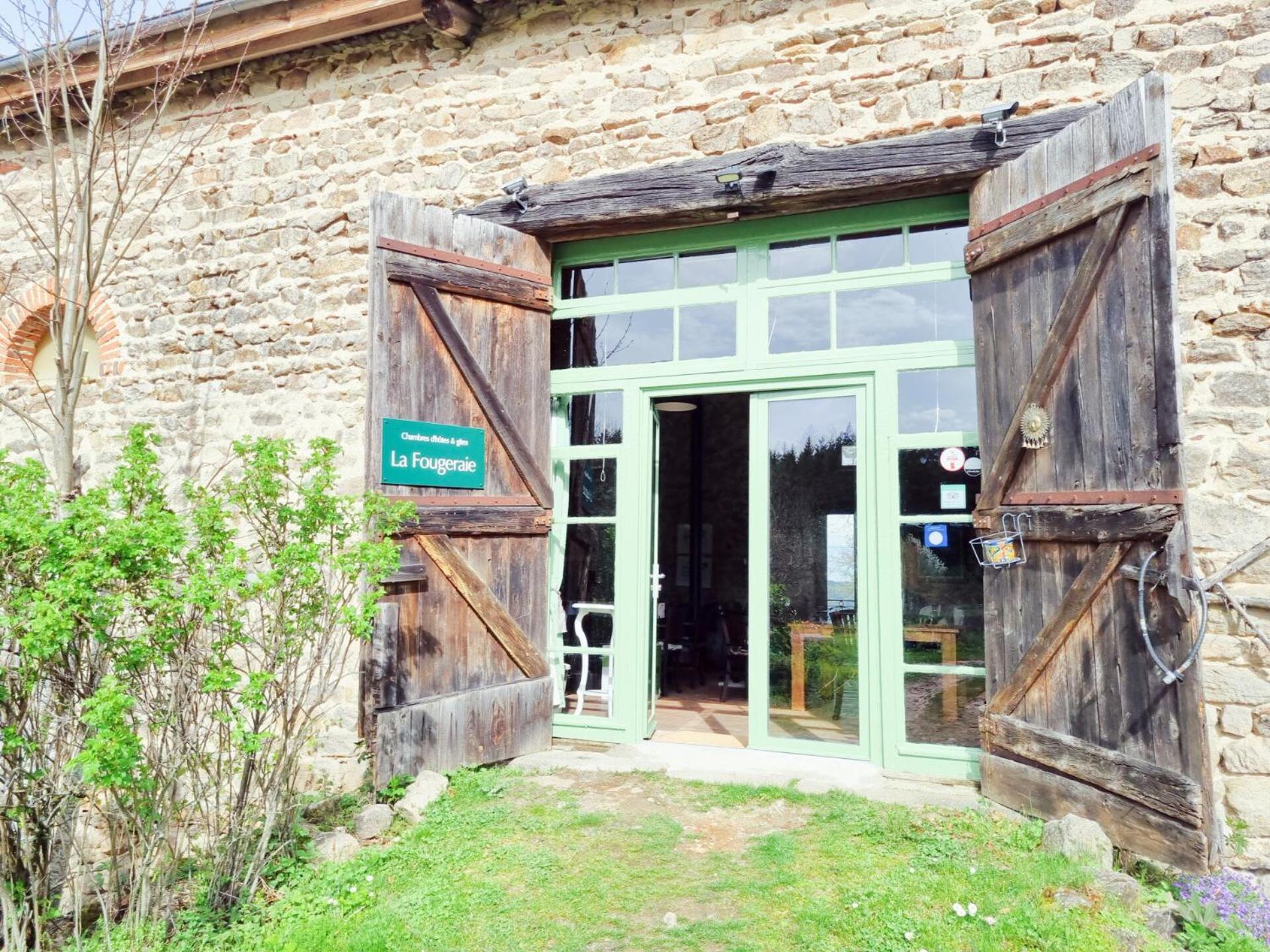 Chambres D'Hotes La Fougeraie Malvières Exterior foto